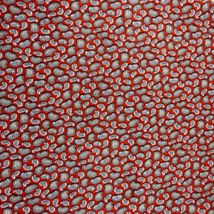 Paisley Cotton Fabric by Cranston Print Works Schwarts Liebman